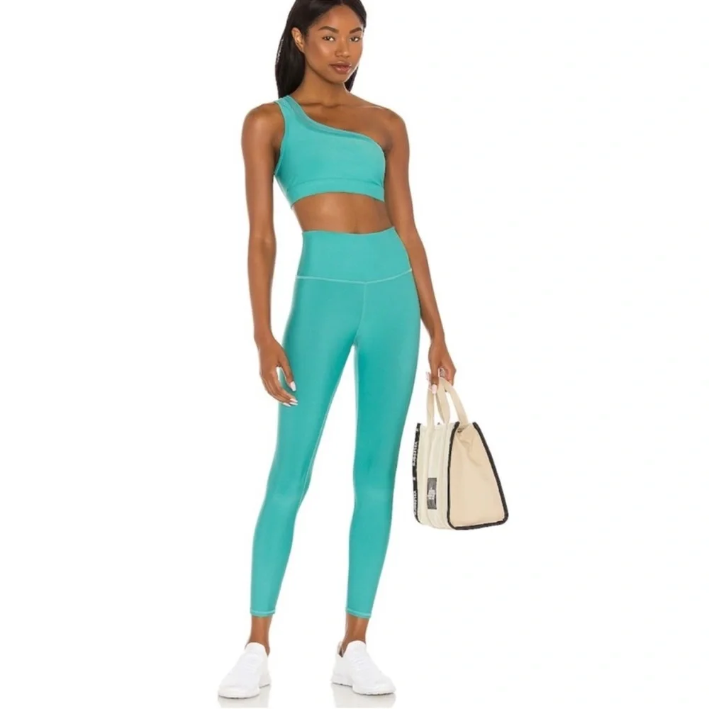 ALO Yoga 7/8 High-Waist Airlift Legging in Ocean Teal